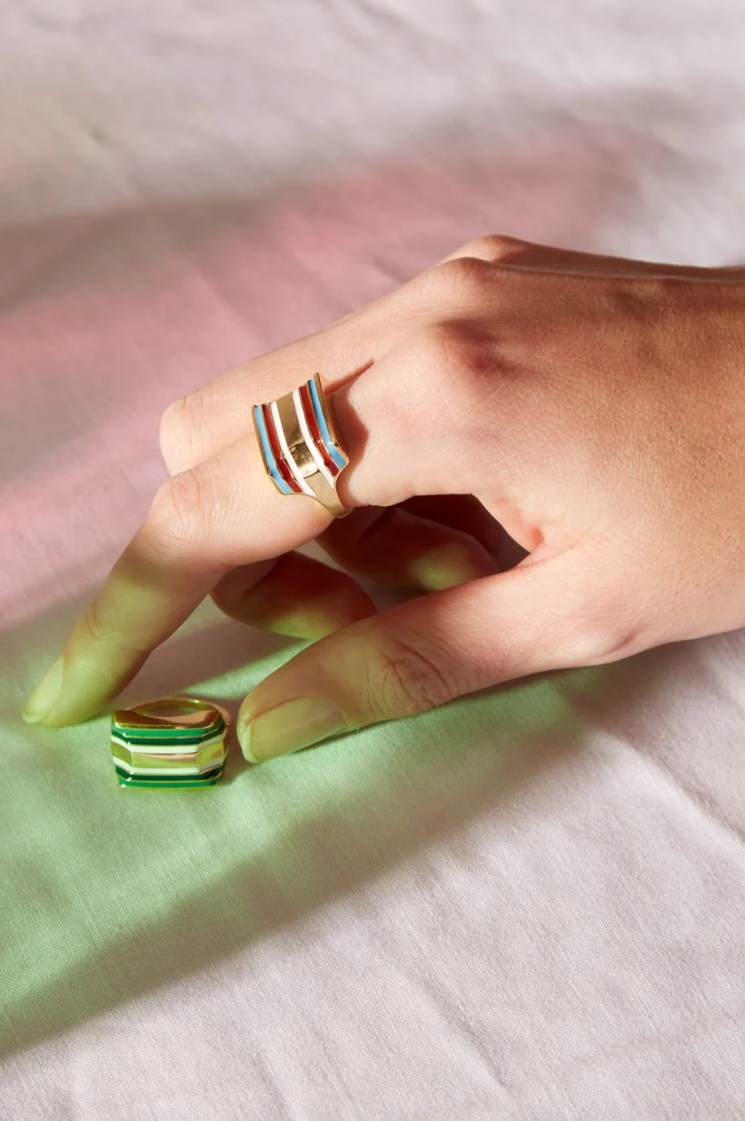 Aliita Colores Green Ring - Image 3