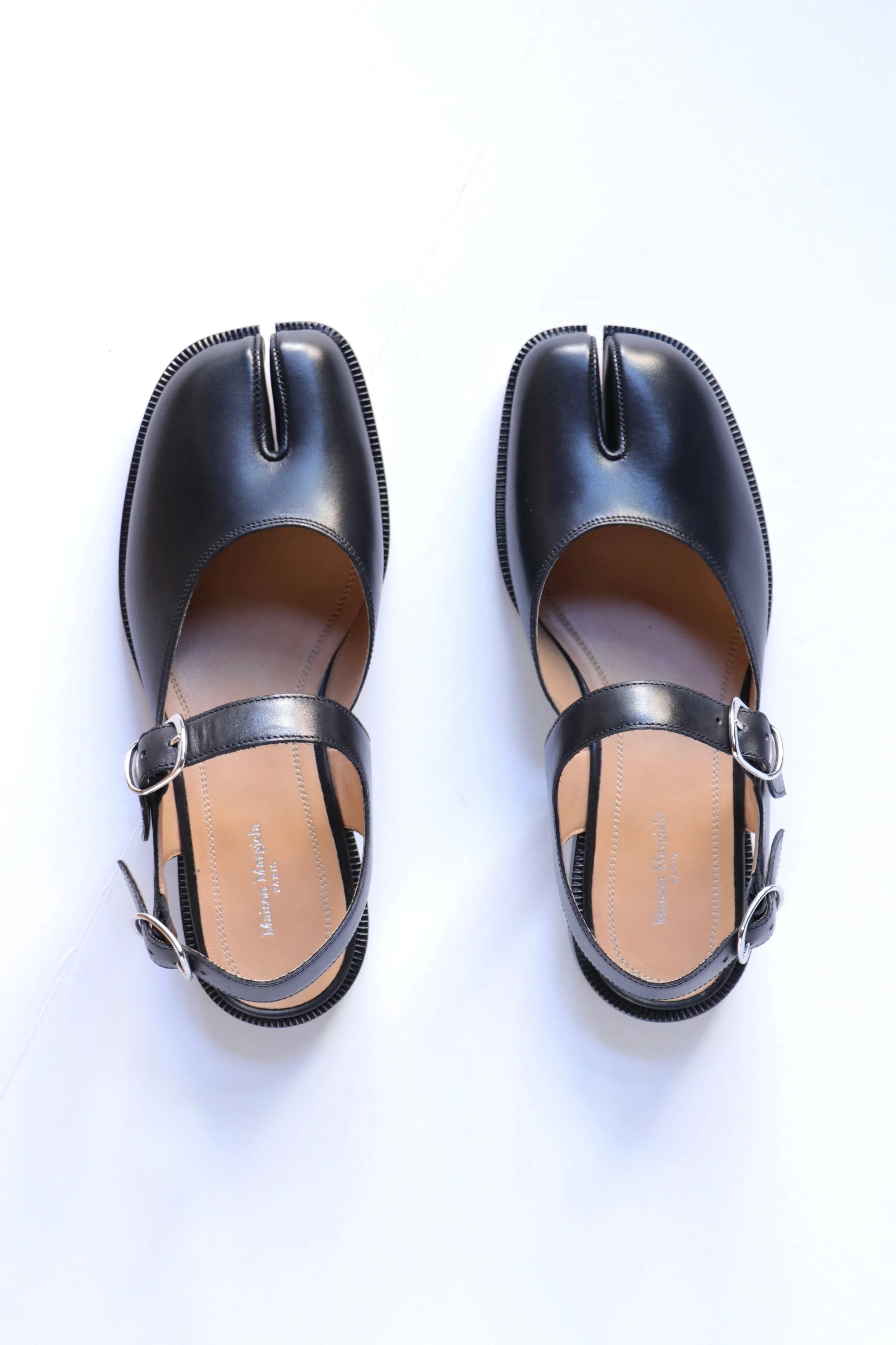 Maison Margiela Tabi Sandal in Black - Image 3