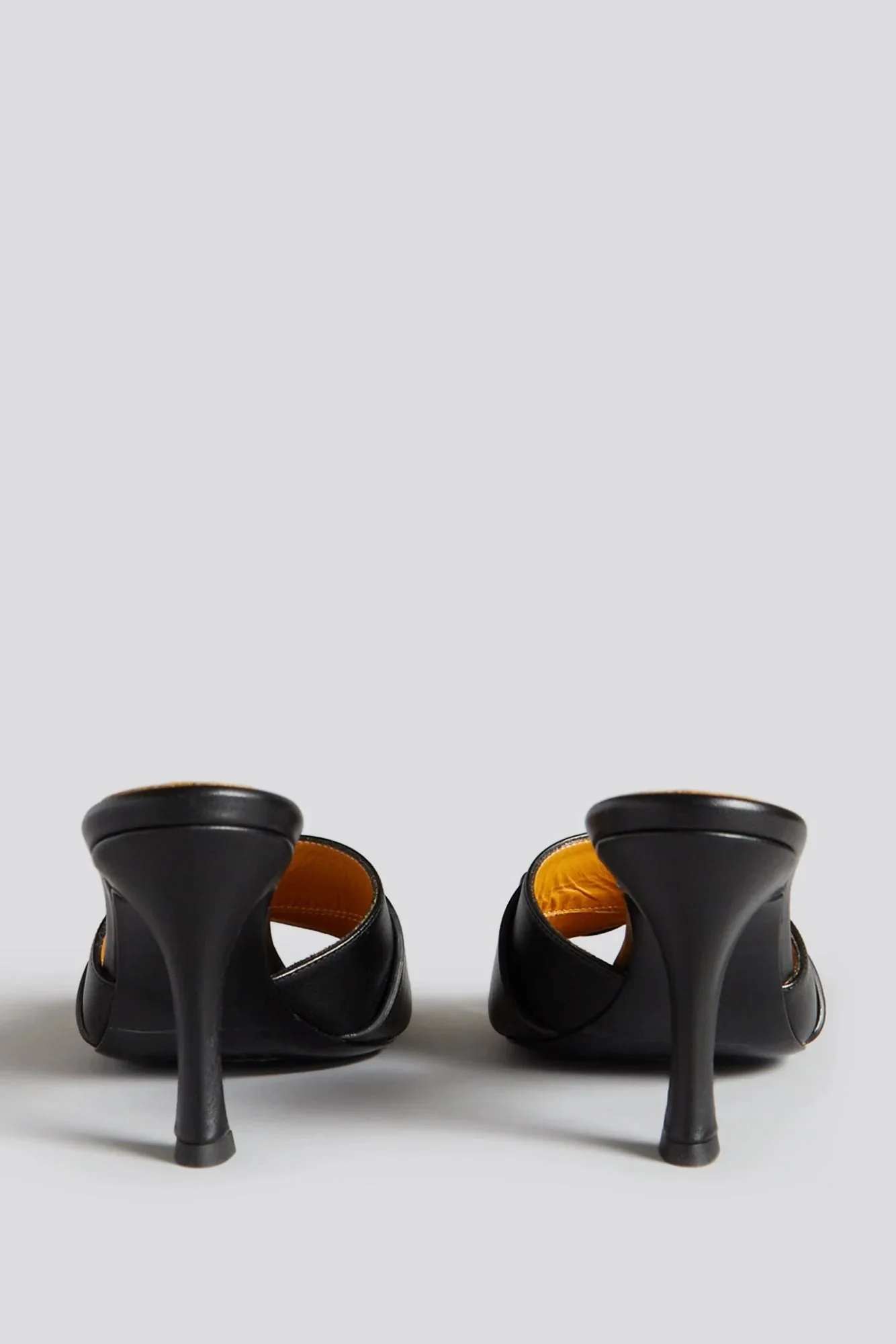 R13 Sid Heeled Harness Slide in Black - Image 4