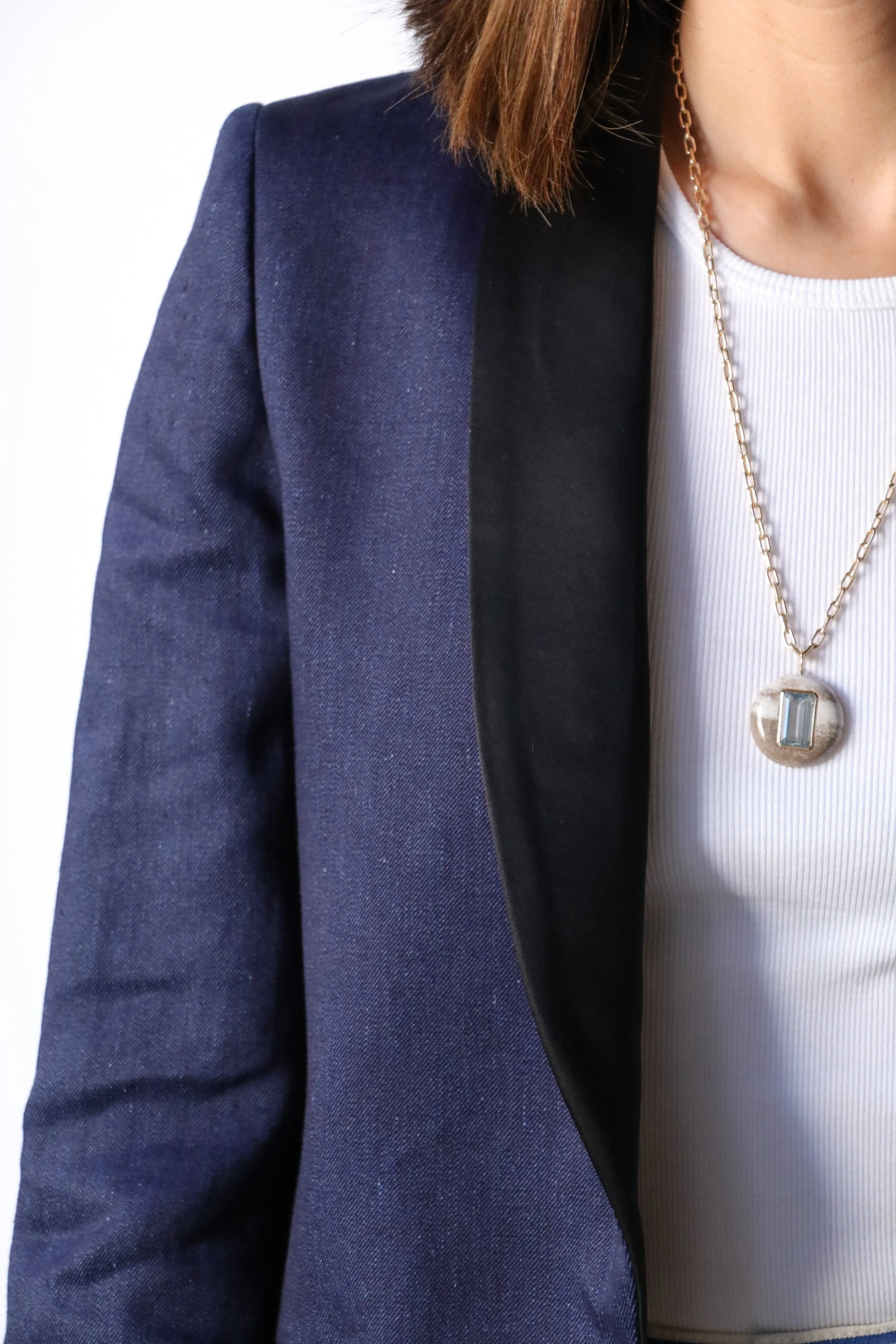 Rachel Comey Boel Blazer in Indigo - Image 3