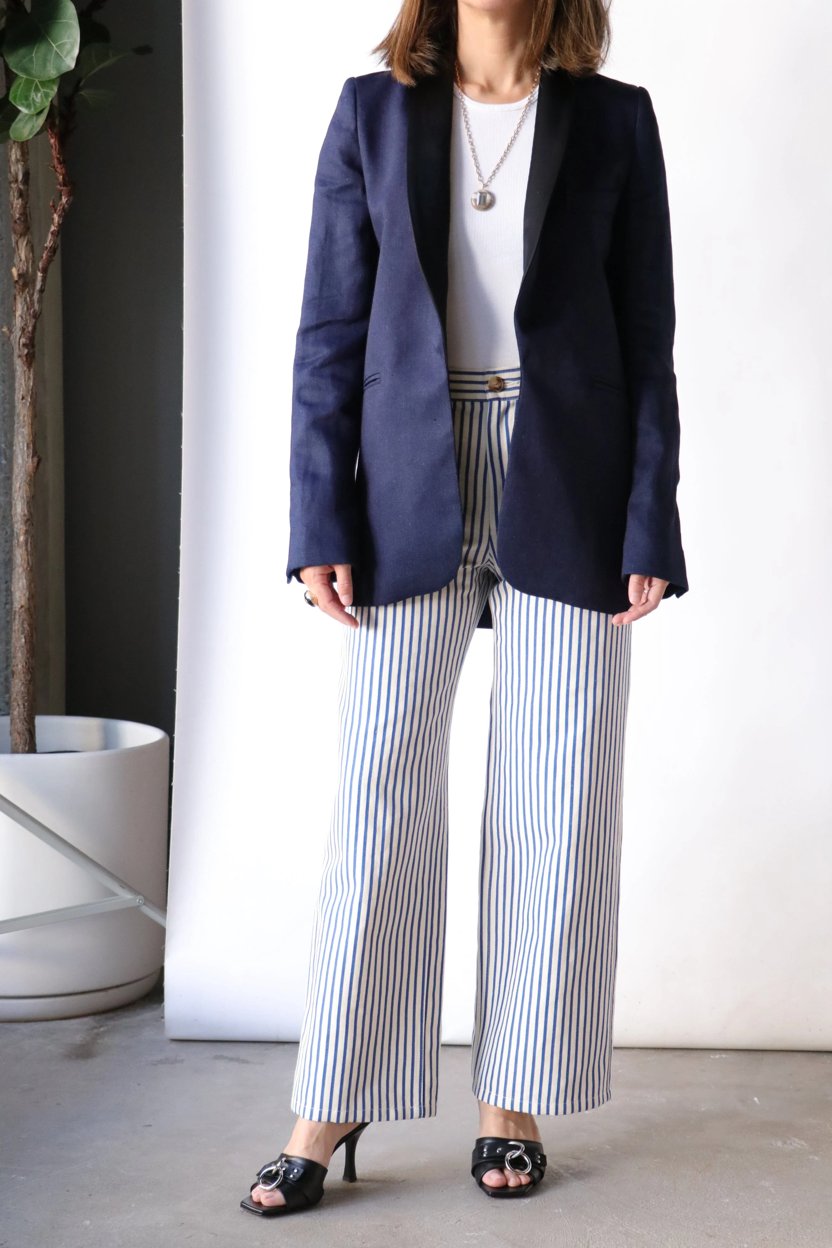 Rachel Comey Boel Blazer in Indigo - Image 4